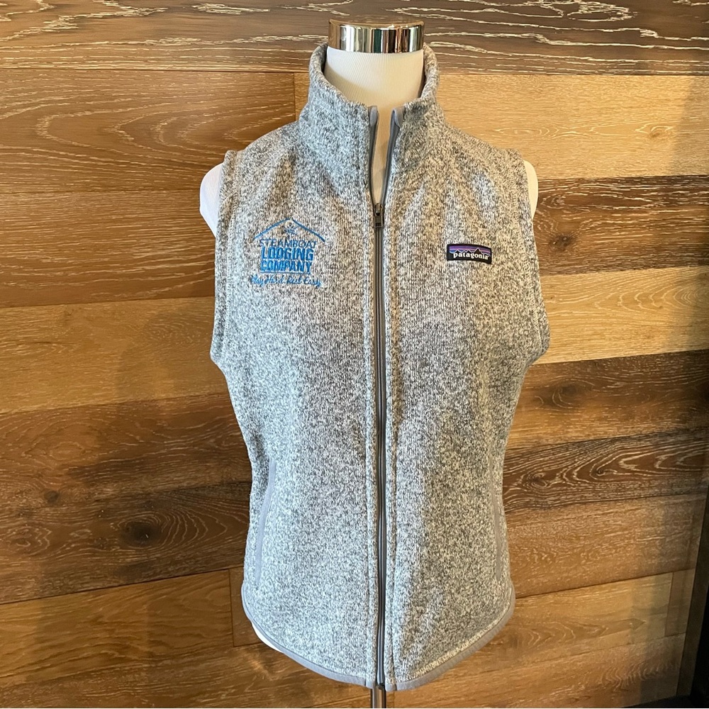 Patagonia Grey Better Sweater Vest Womens Size M